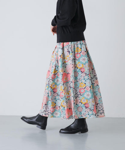 Liberty印花半身裙