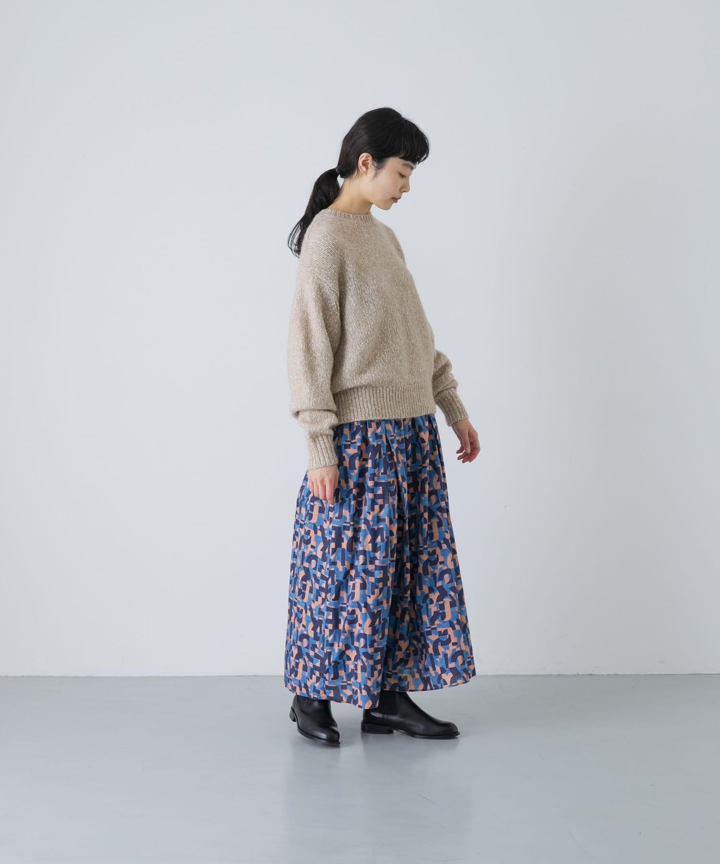 Liberty印花半身裙
