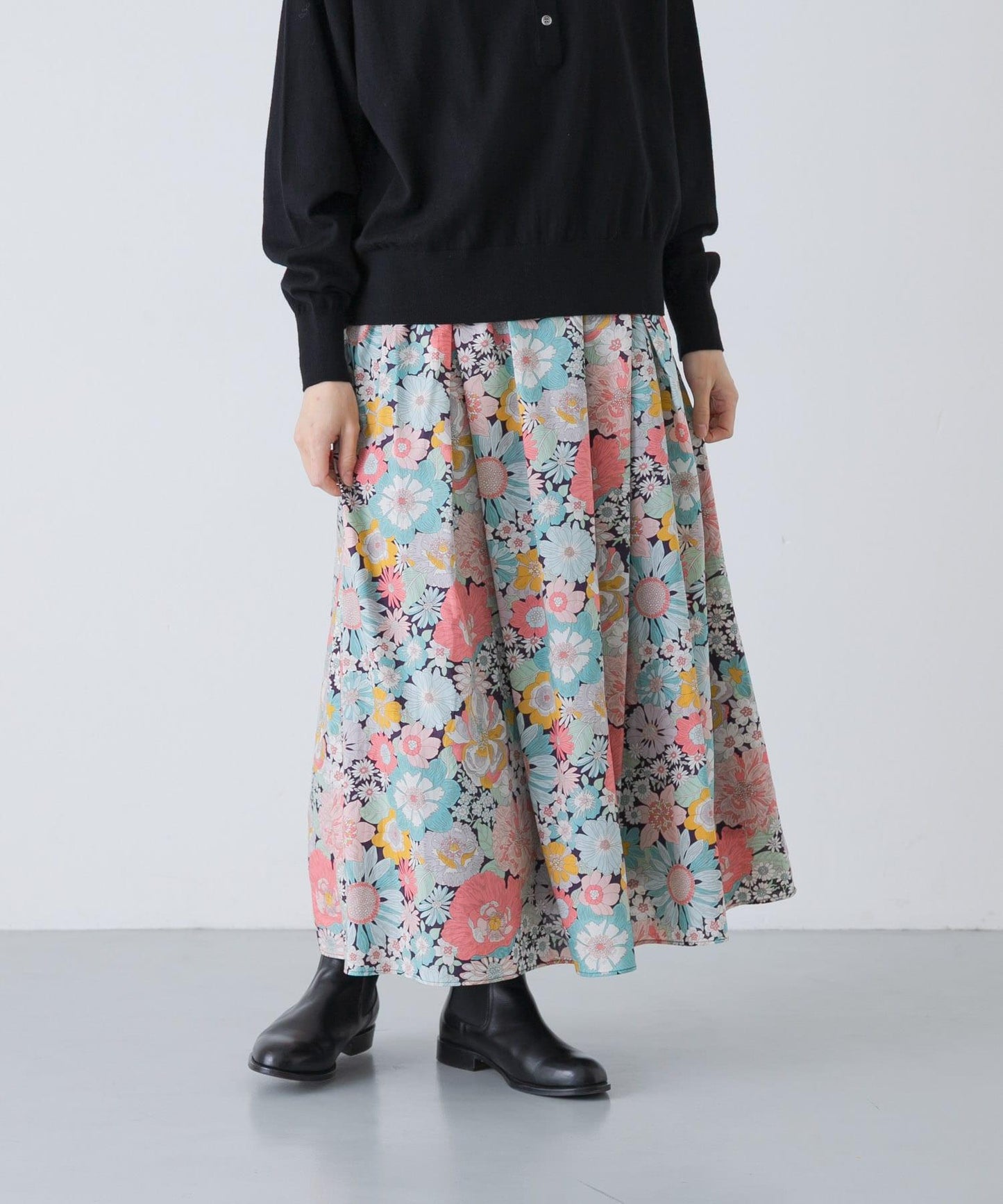 Liberty印花半身裙