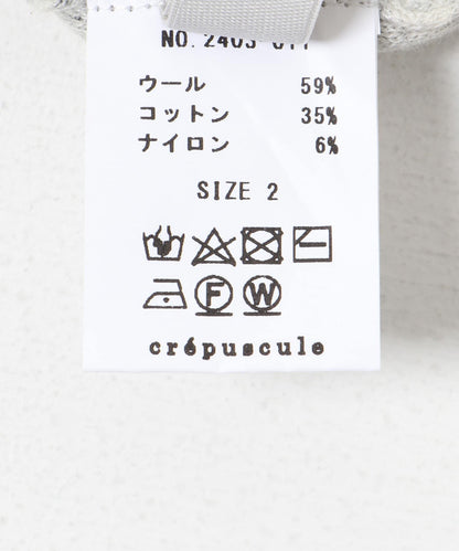 crepuscule W Face Turtle Neck 上衣