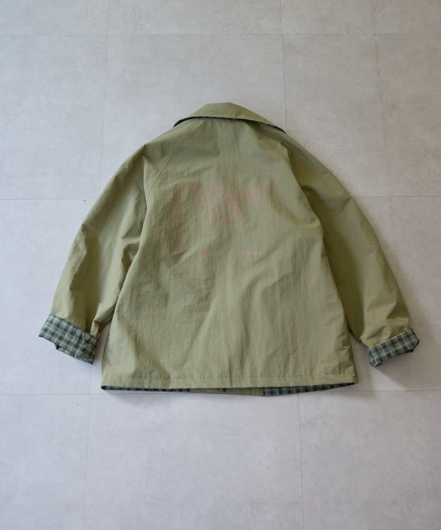 sampo×ear 聯名 可雙面穿 半大衣