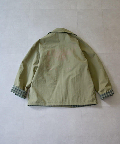 sampo×ear 聯名 可雙面穿 半大衣