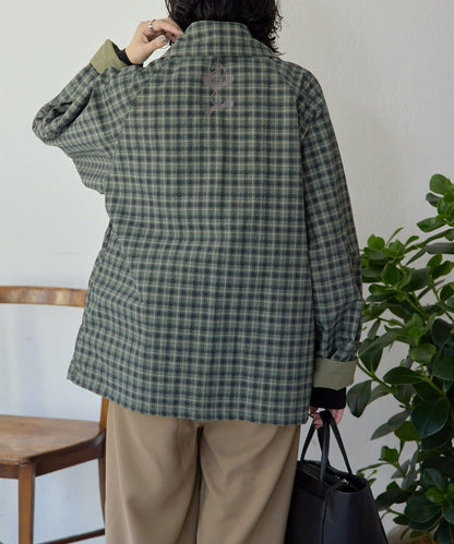 sampo×ear 聯名 可雙面穿 半大衣