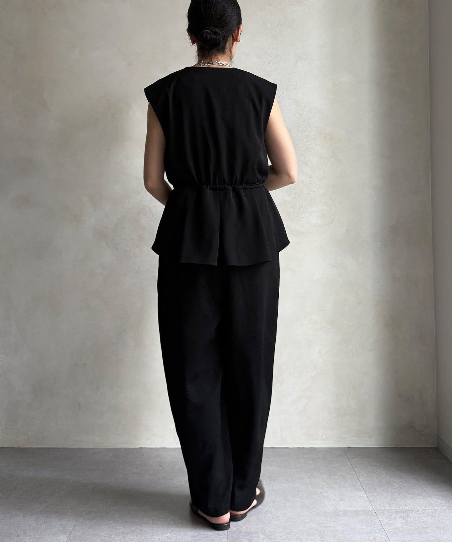 網店限定 正式場合適用 荷葉邊 連體褲