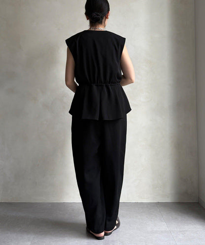 網店限定 正式場合適用 荷葉邊 連體褲
