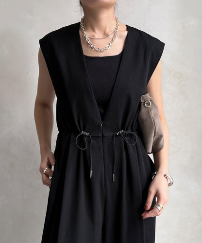 網店限定 正式場合適用 荷葉邊 連體褲