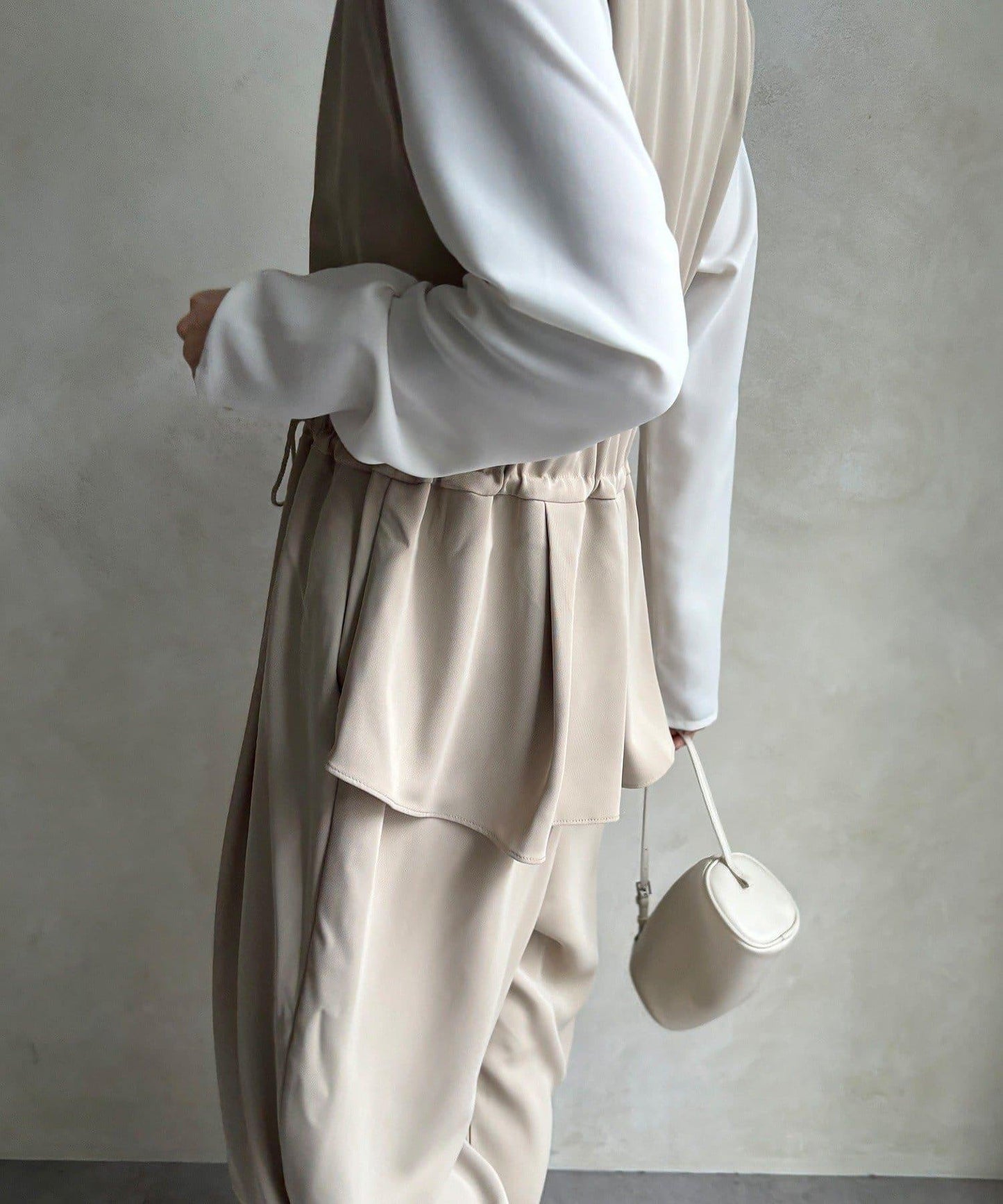 網店限定 正式場合適用 荷葉邊 連體褲