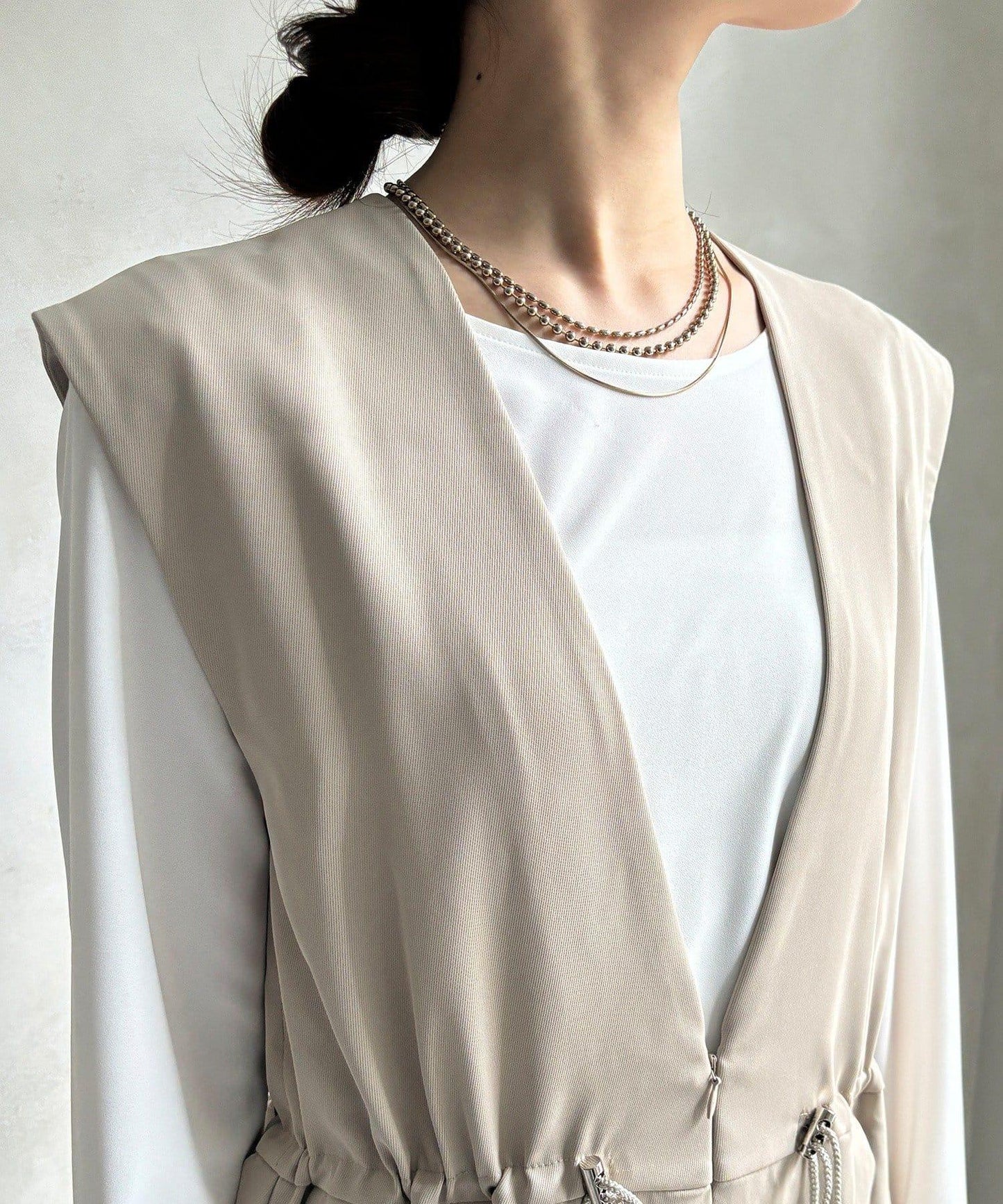 網店限定 正式場合適用 荷葉邊 連體褲