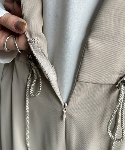 網店限定 正式場合適用 荷葉邊 連體褲