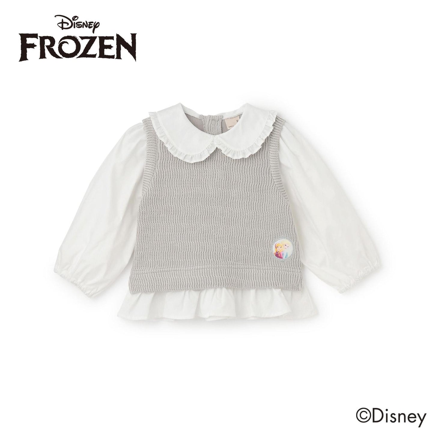 Frozen（冰雪奇緣） 拼接背心上衣
