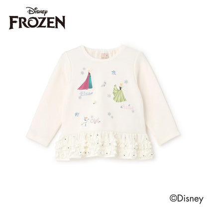 Frozen（冰雪奇緣） 荷葉擺長袖T恤