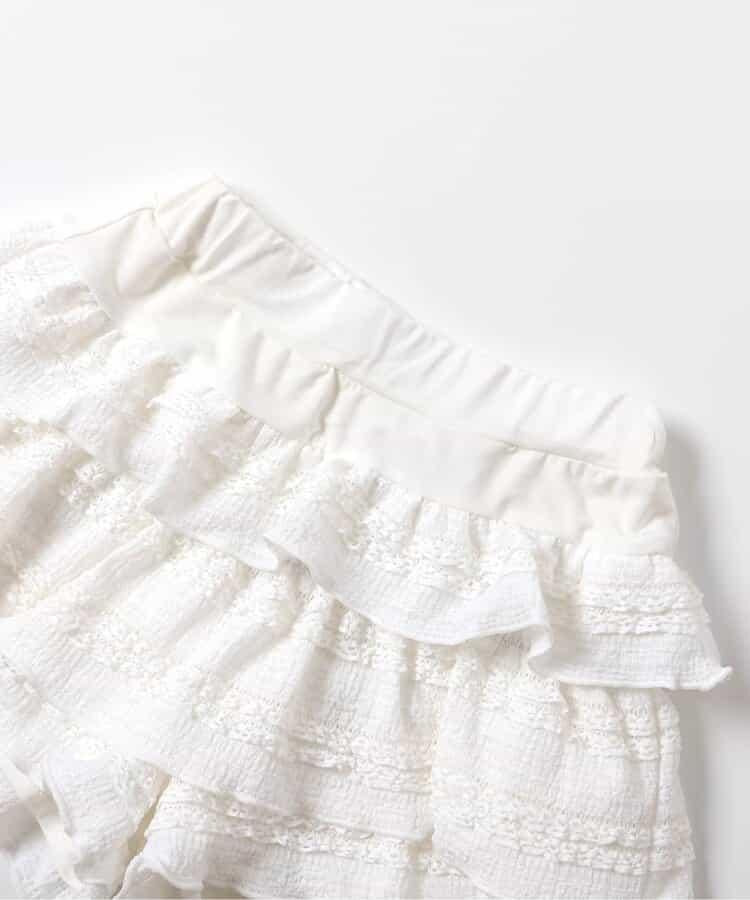 荷葉邊層疊設計 裙褲