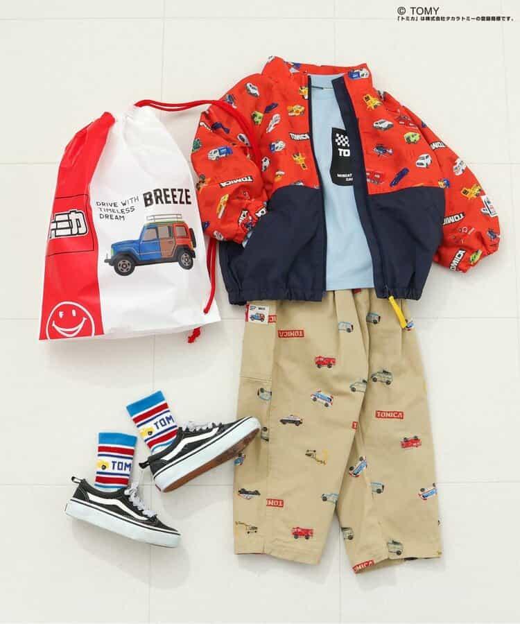 TOMICA×BREEZE 三款圖案 襪子