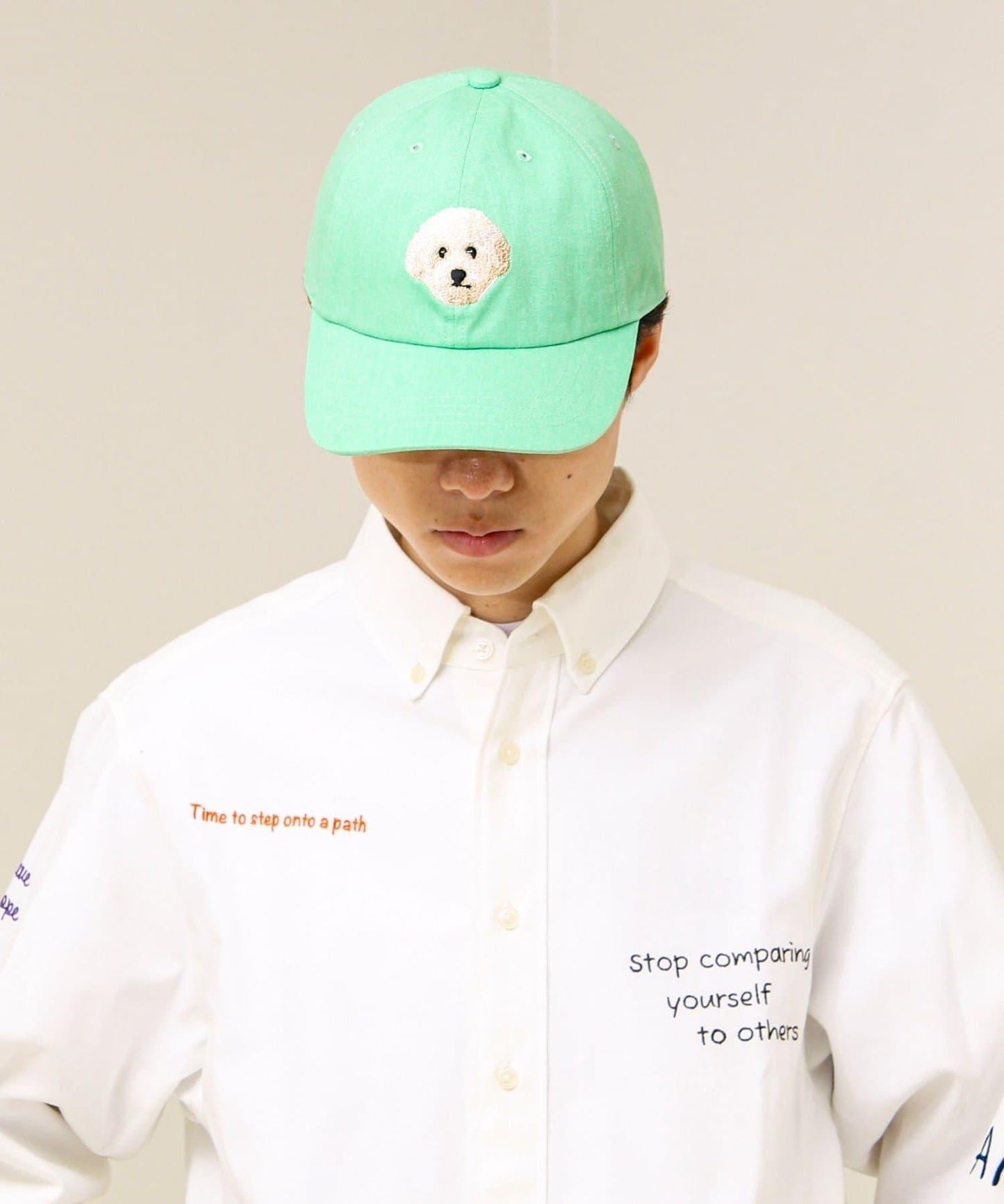 新增配色迴歸 WASHED DOG embroidery 圖案 棒球帽