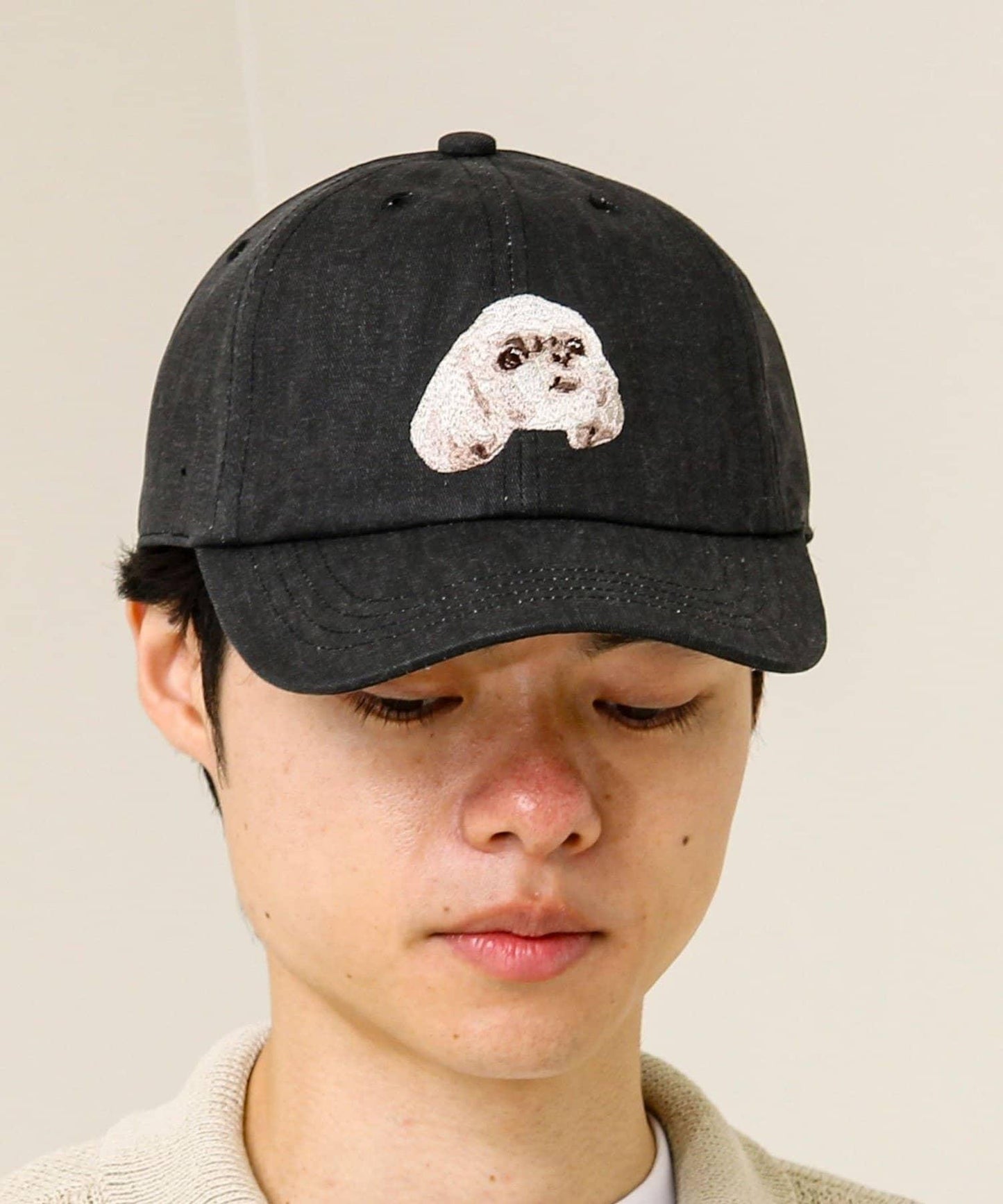 新增配色迴歸 WASHED DOG embroidery 圖案 棒球帽