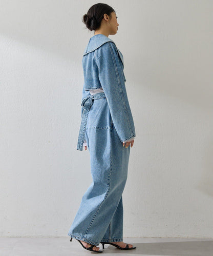 彎刀版型 牛仔面料 牛仔褲