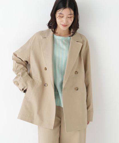 中長款 斜紋棉 風衣