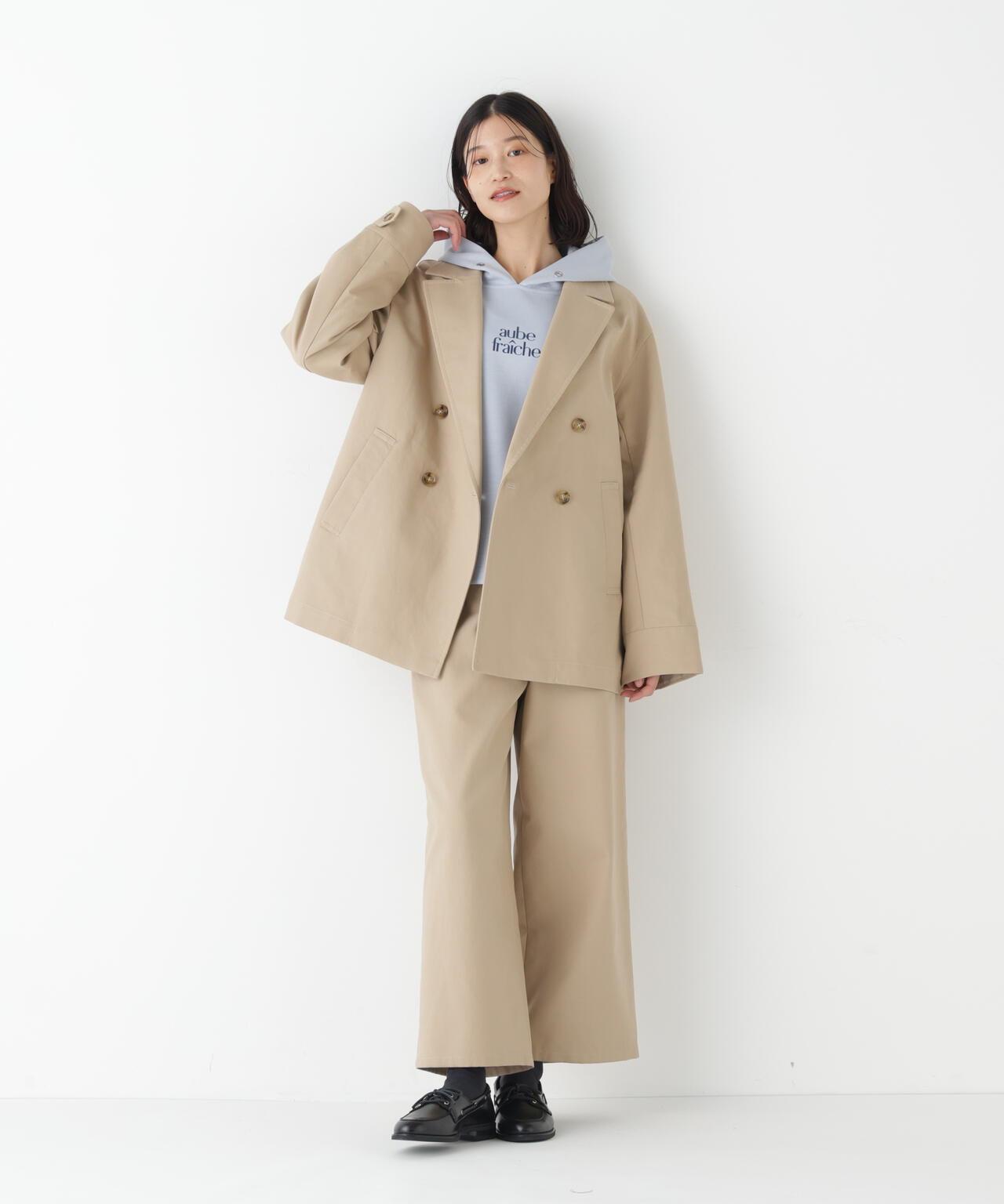 中長款 斜紋棉 風衣