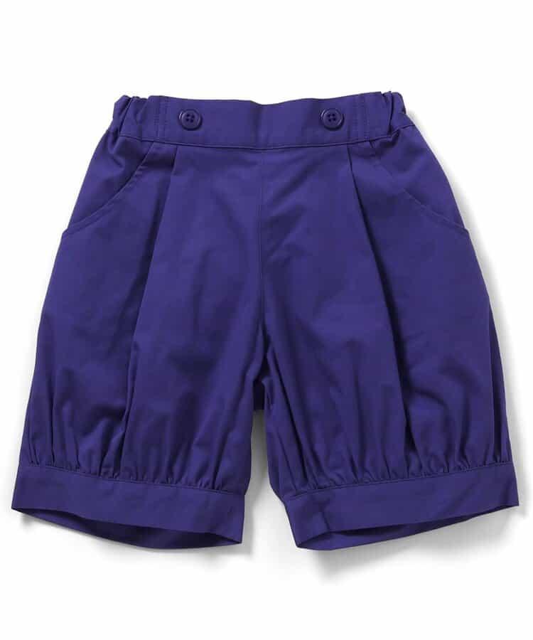 褶飾泡泡廓形 五分丈 短褲