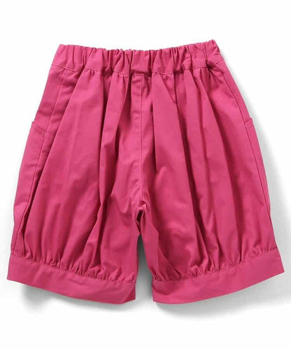 褶飾泡泡廓形 五分丈 短褲