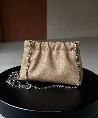 鏈條抽褶設計小包