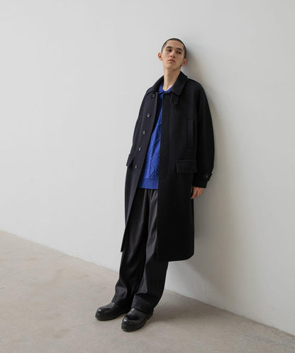ANOTHER OFFICE Voyager Bold Balmacaan Coat