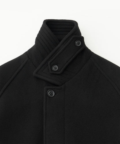 ANOTHER OFFICE Voyager Bold Balmacaan Coat