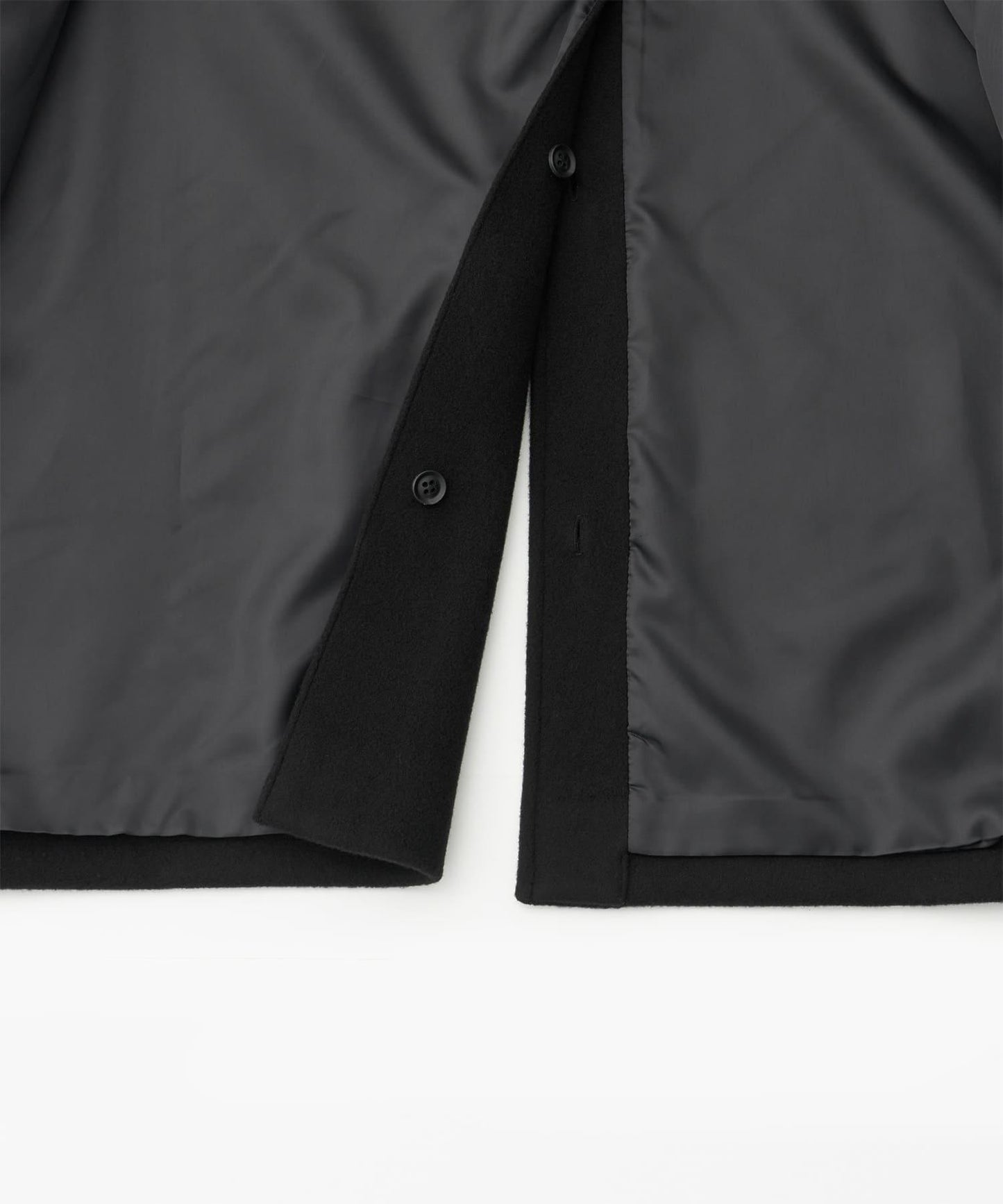 ANOTHER OFFICE Voyager Bold Balmacaan Coat