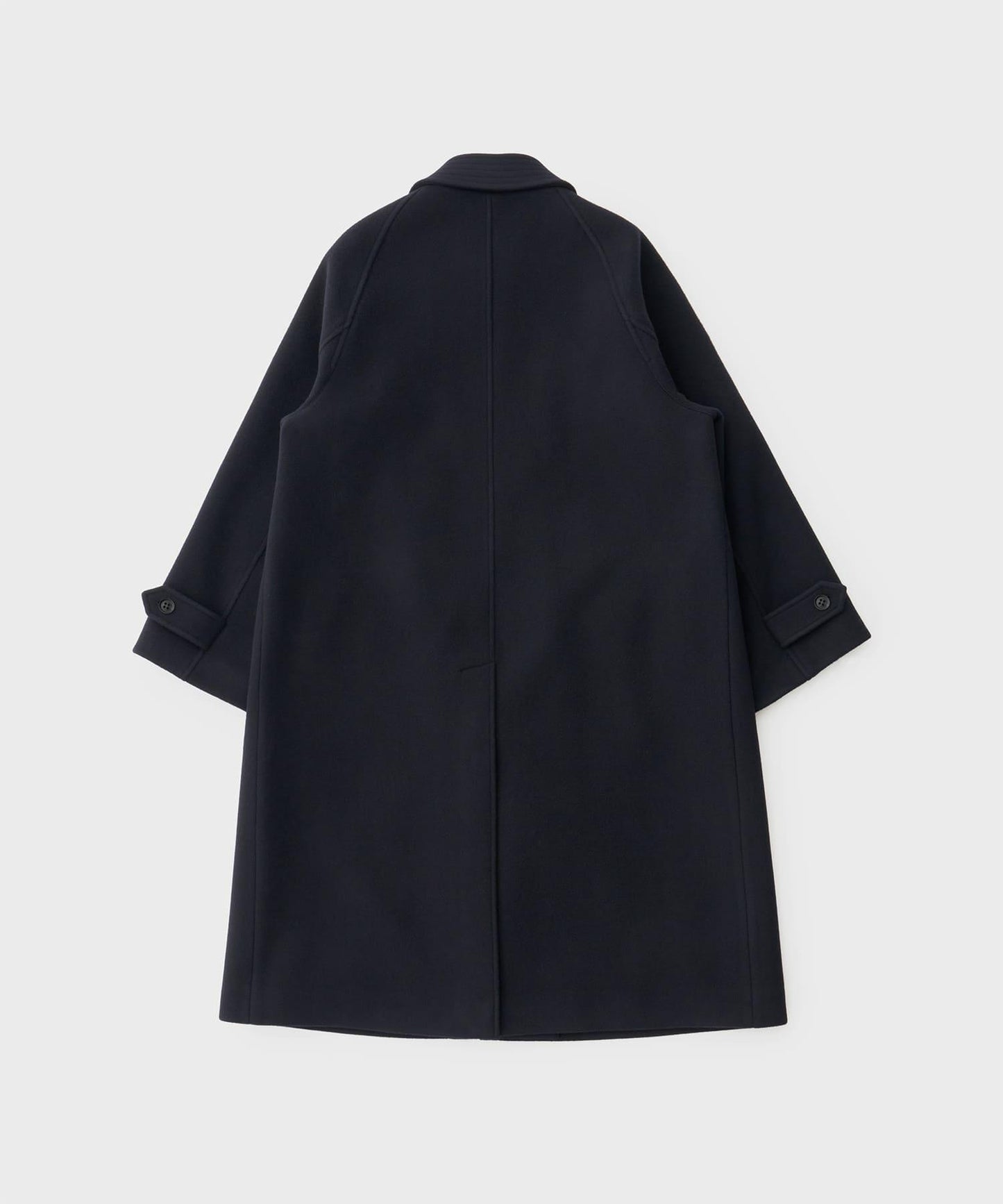 ANOTHER OFFICE Voyager Bold Balmacaan Coat