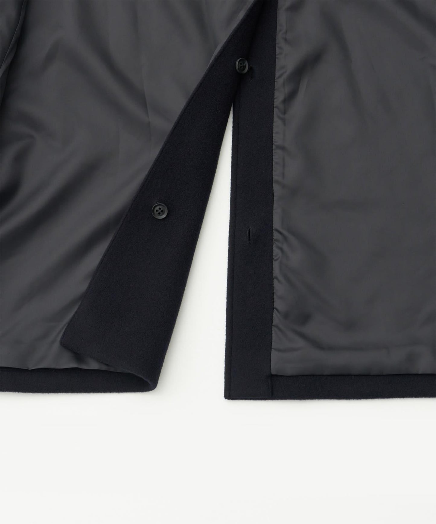 ANOTHER OFFICE Voyager Bold Balmacaan Coat