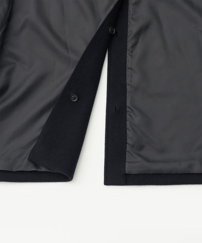 ANOTHER OFFICE Voyager Bold Balmacaan Coat