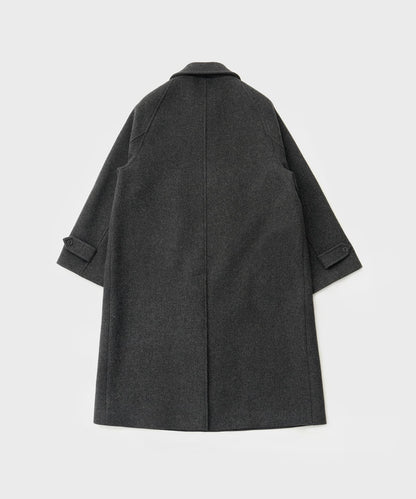 ANOTHER OFFICE Voyager Bold Balmacaan Coat