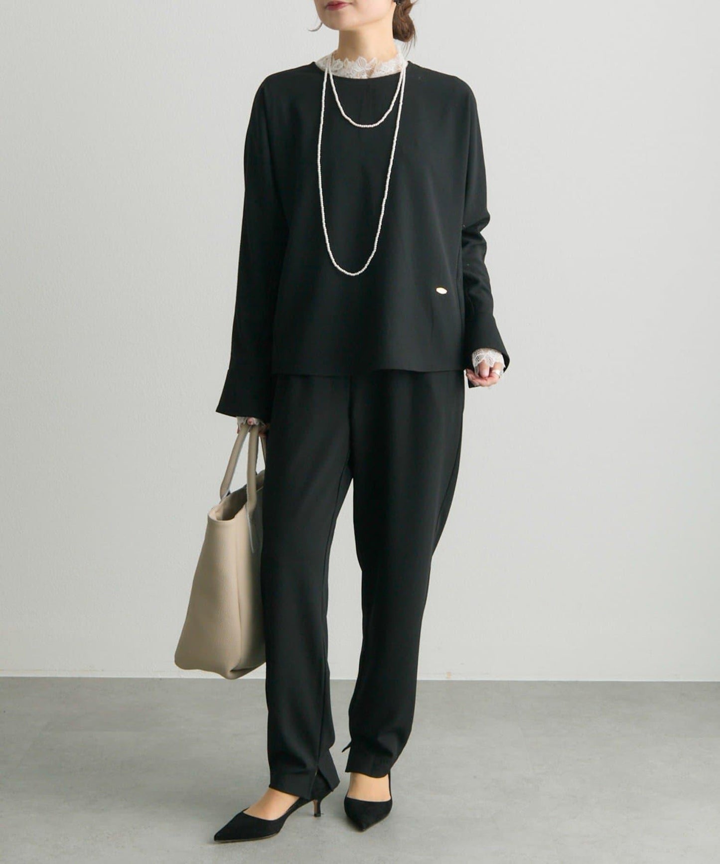 雙向彈力蕾絲 上衣