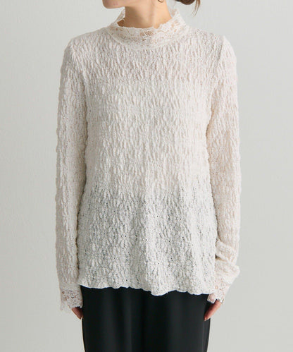 雙向彈力蕾絲 上衣