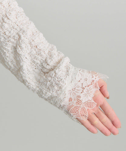 雙向彈力蕾絲 上衣