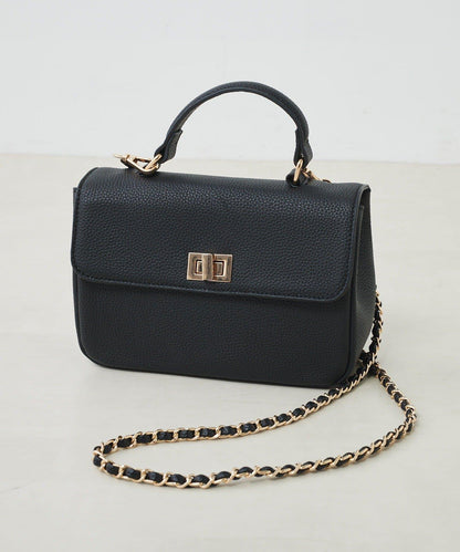 鏈條肩帶 2WAY 單肩包