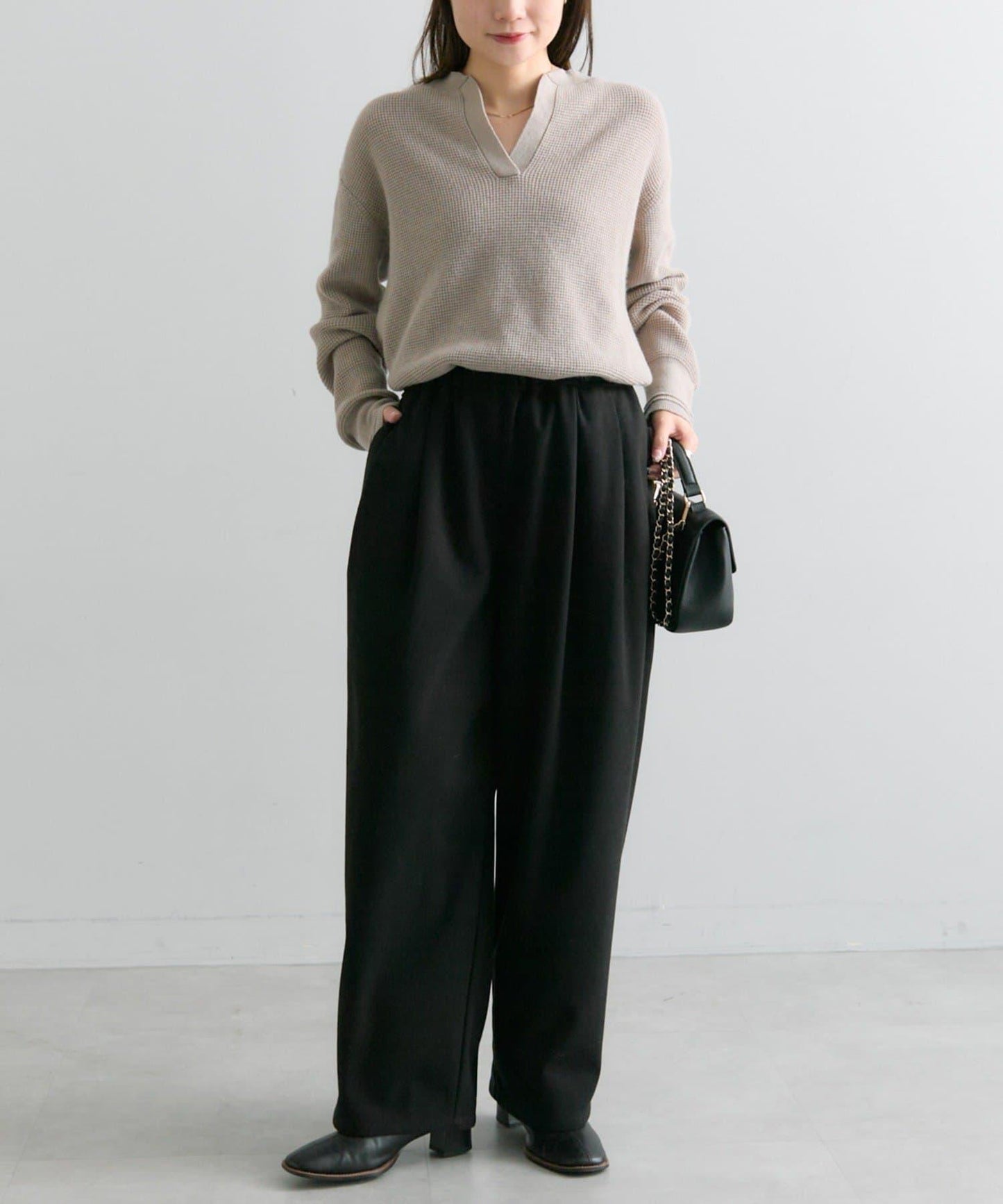 鏈條肩帶 2WAY 單肩包