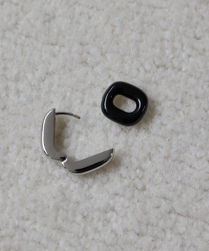 2WAY彩色設計耳釘