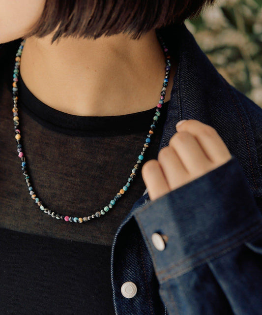 MIX彩色寶石項鍊