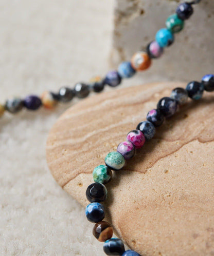 MIX彩色寶石項鍊