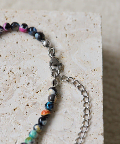 MIX彩色寶石項鍊