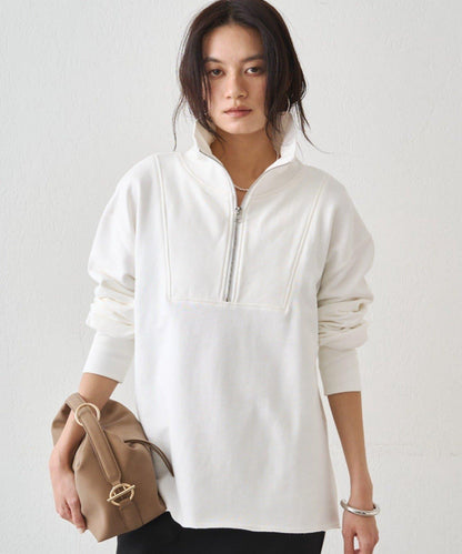半拉鍊套頭上衣