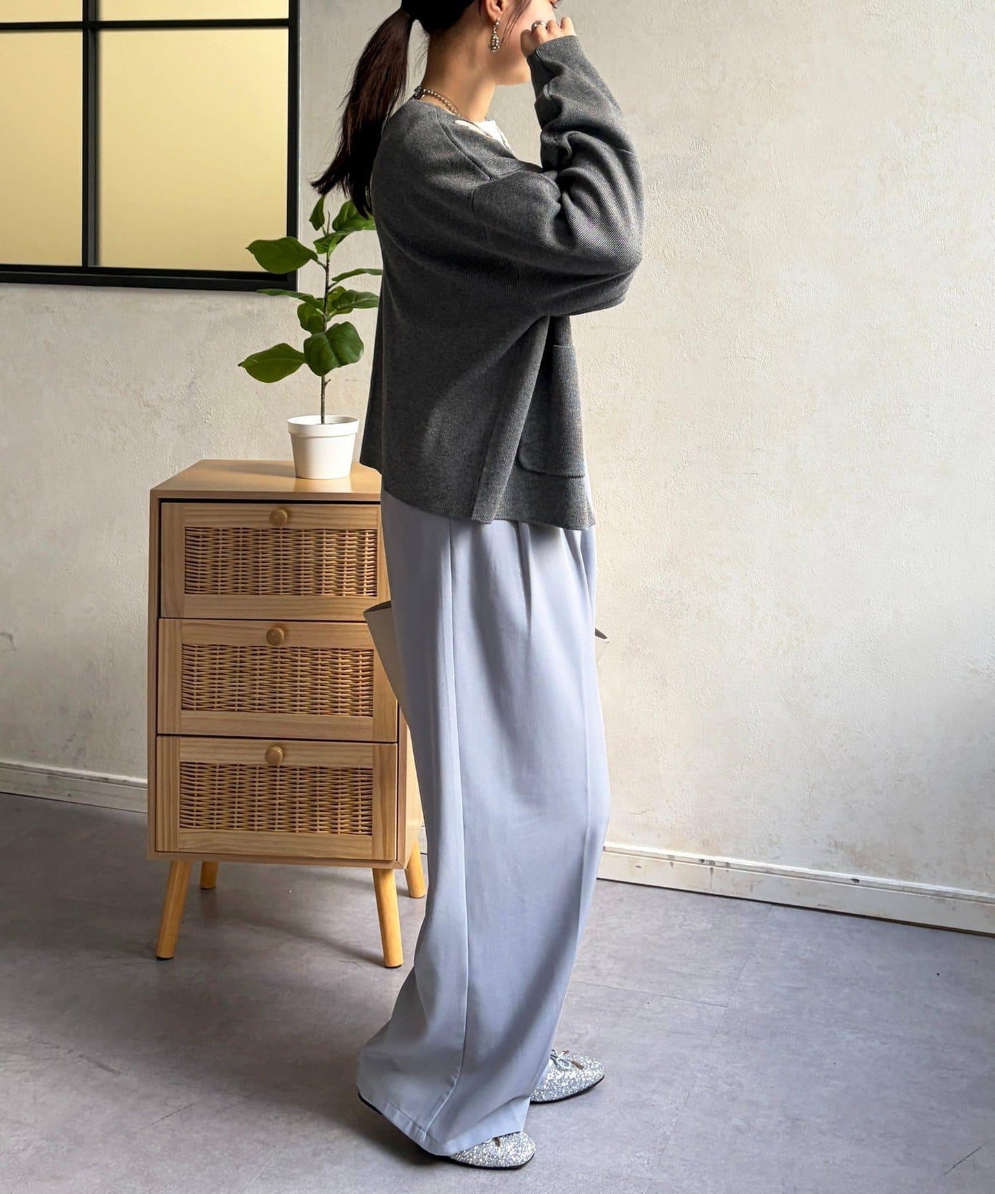 刺繡設計 針織 夾克