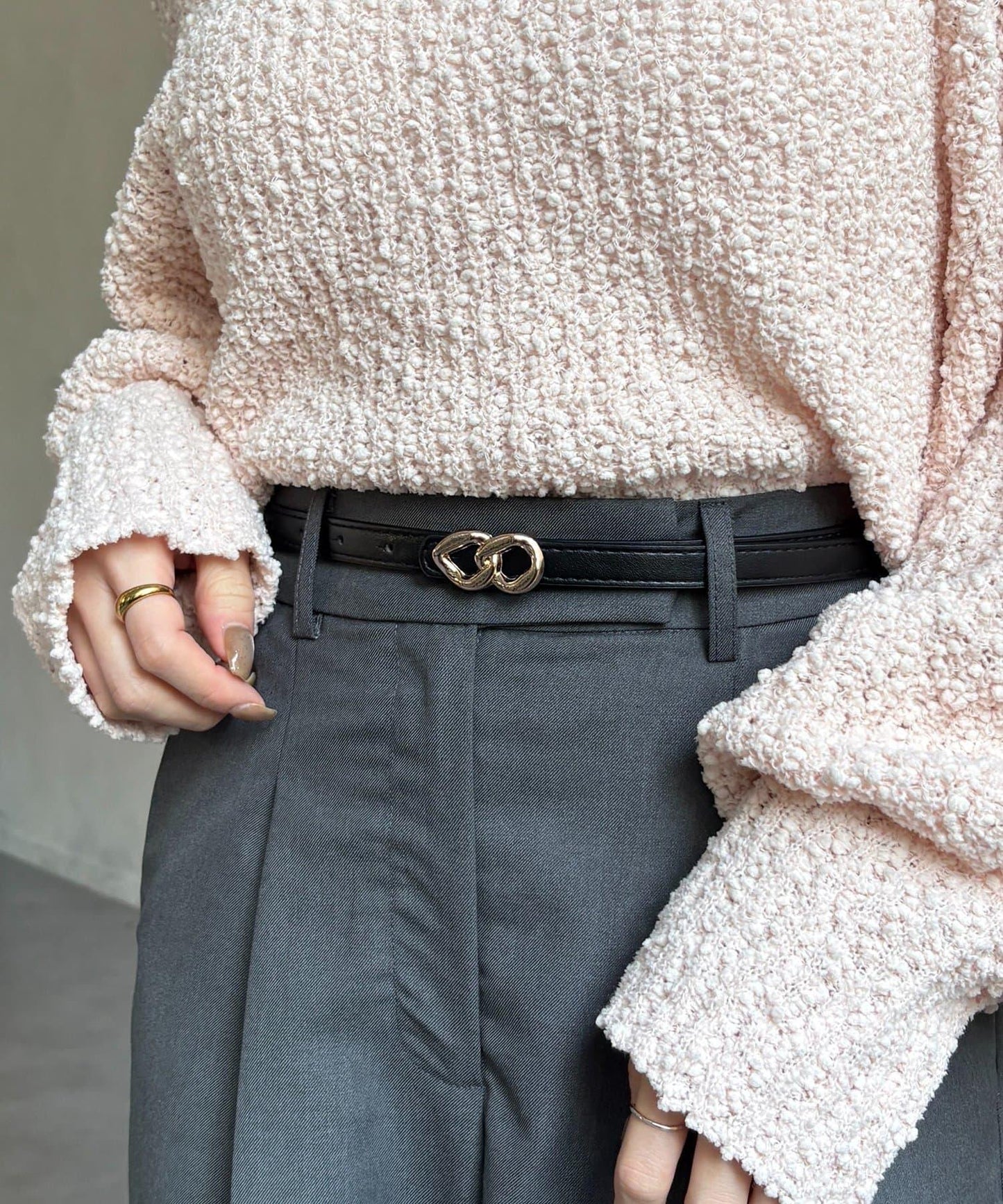 迷你雙環扣腰帶