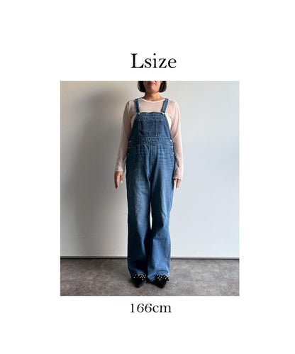 半喇牛仔連體褲