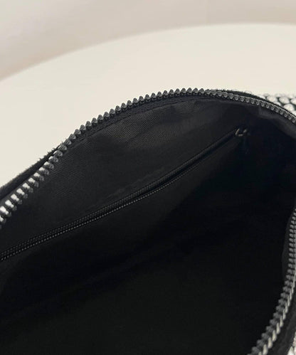 2way珍珠手柄鑲鑽單肩包