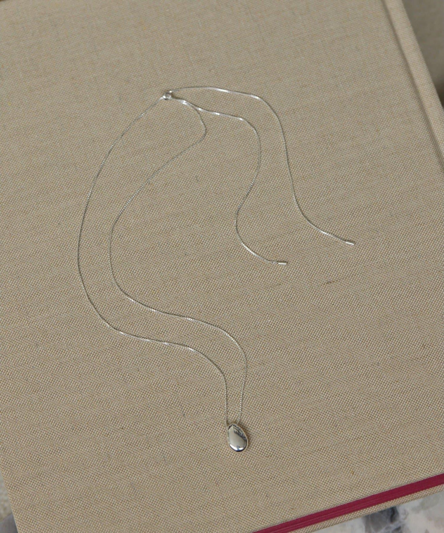 Hoaw. 水滴造型 長款 項鍊