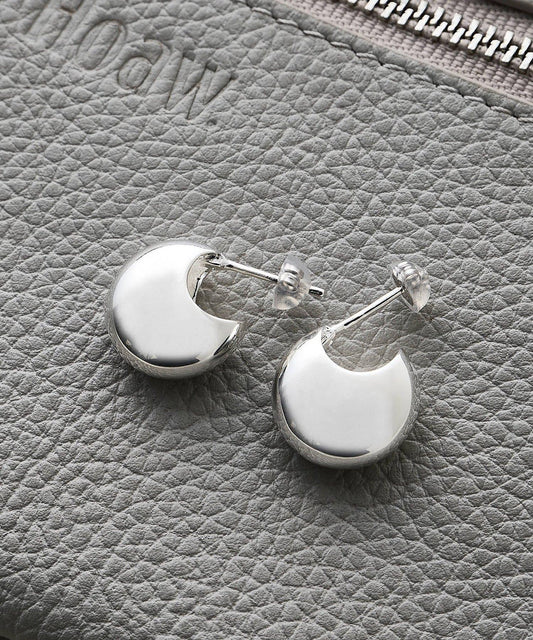 Hoaw. 圓潤造型 耳釘