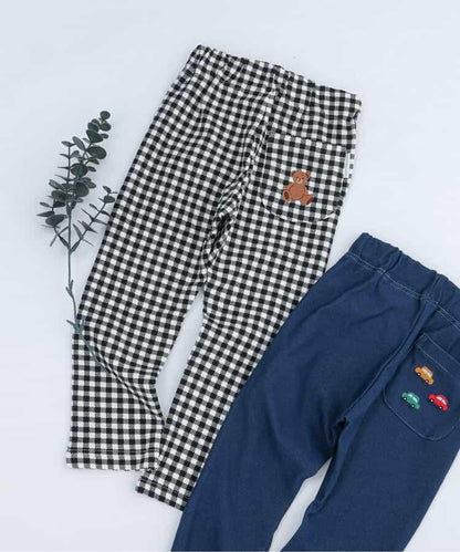 口袋刺繡 全長 7days Style pants 褲子