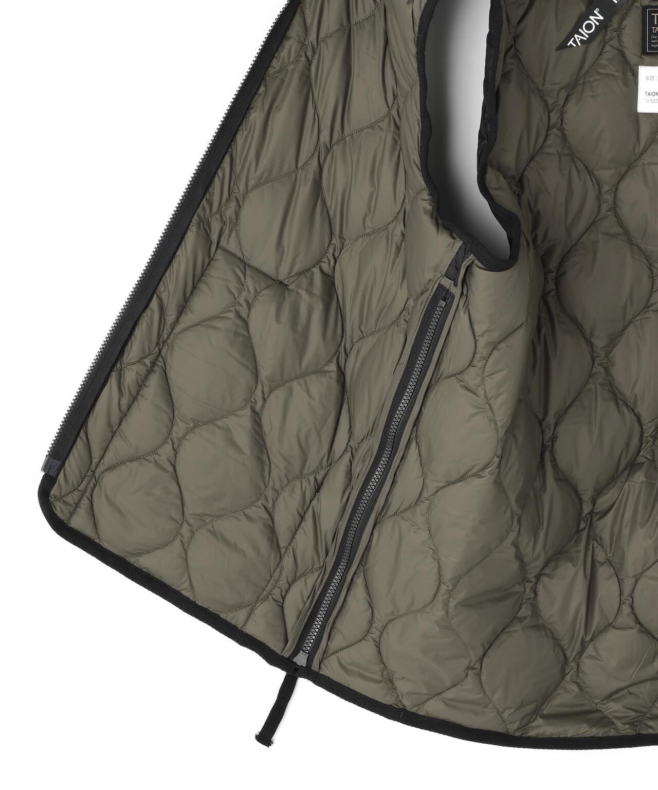 TAION NEC W-ZIP 雙拉鍊羽絨馬甲